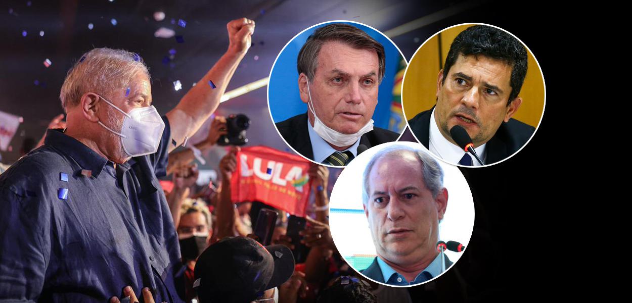 Pesquisa Atlas Lula lidera com folga e Moro se distancia de Ciro