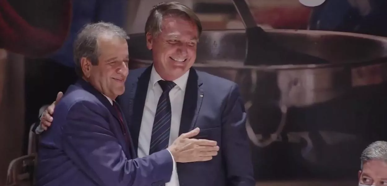 Valdemar Costa Neto e Jair Bolsonaro