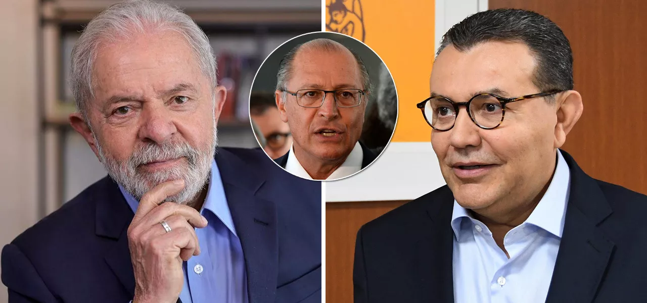 Lula, Geraldo Alckmin e Carlos Siqueira