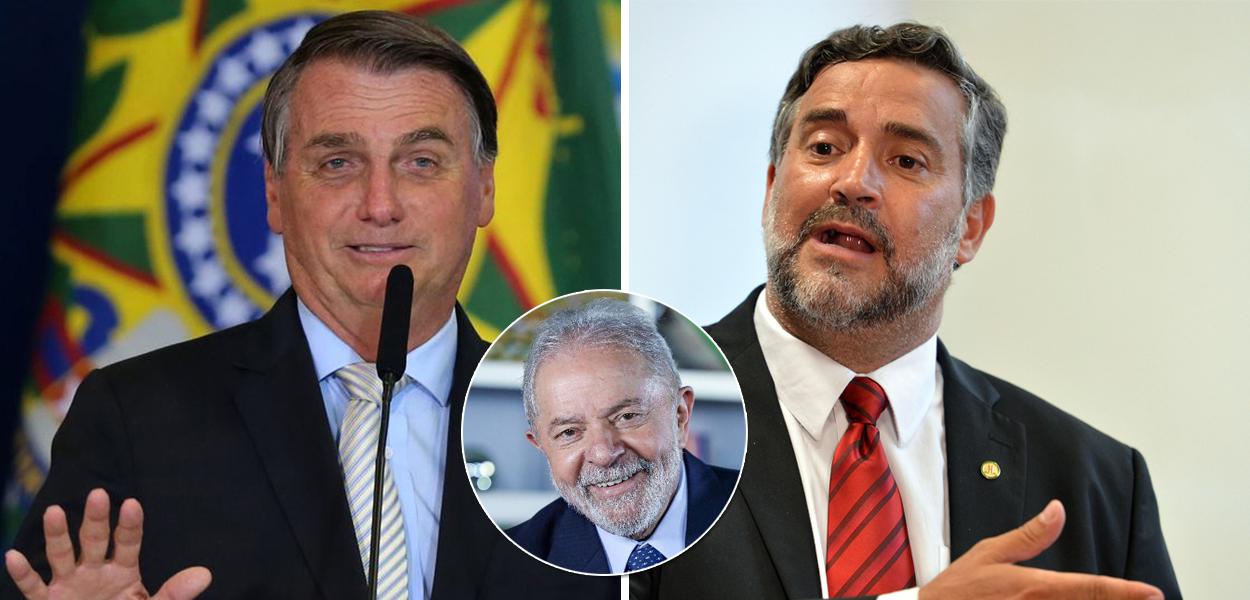 Bolsonaro, Paulo Pimenta e Lula