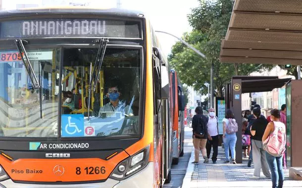 Ônibus em São Paulo