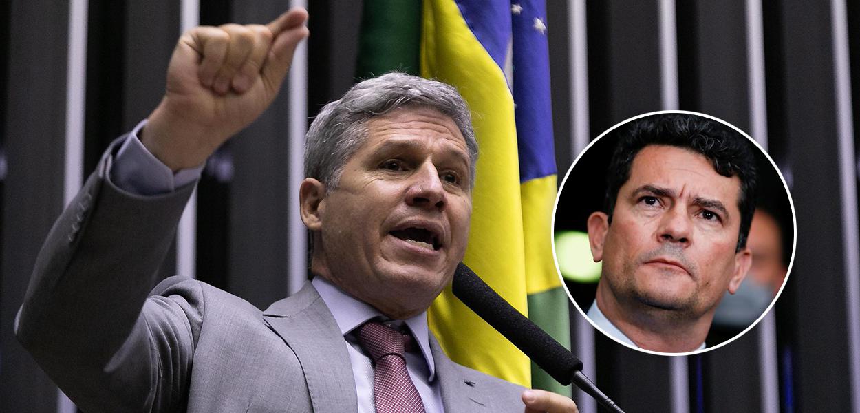 Paulo Teixeira e Sergio Moro