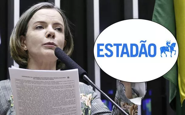 Gleisi rebate novos ataques do Estadão a Lula: "ultrapassam limites da política, da história e do bom senso"