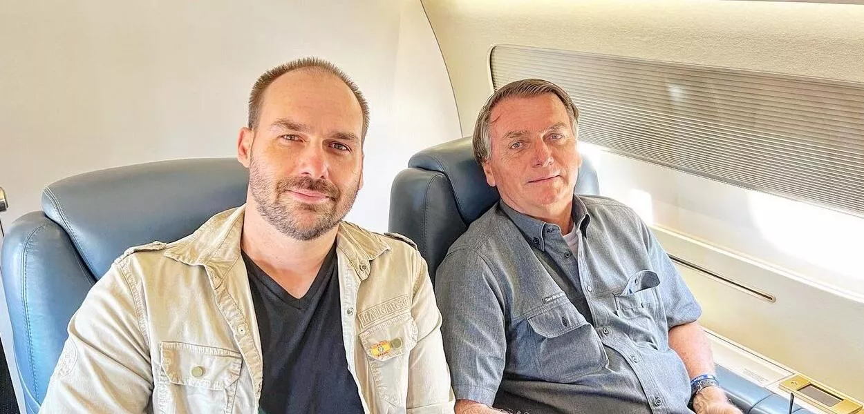 Eduardo e Jair Bolsonaro
