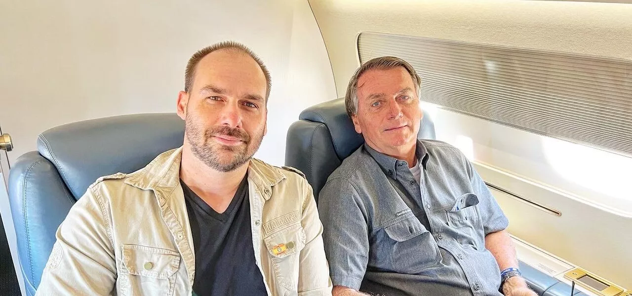 Eduardo e Jair Bolsonaro