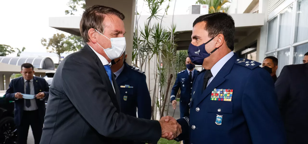 Jair Bolsonaro e Carlos de Almeida Baptista Junior