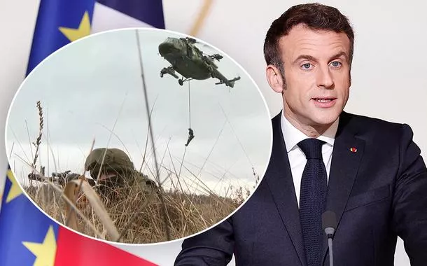 Vários países europeus apoiam plano francês de envio de tropas à Ucrânia, diz Macron