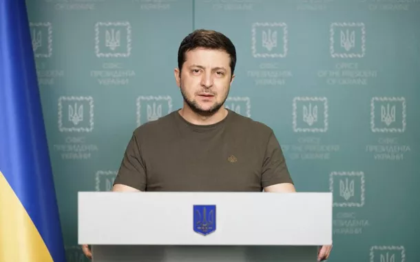 Presidente da Ucrânia, Volodomyr Zelensky