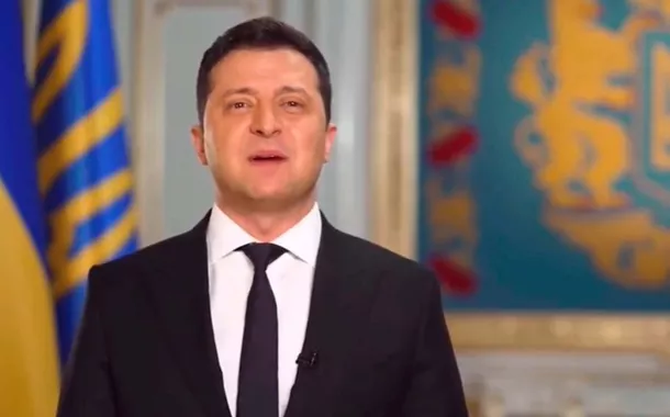 Volodomyr Zelensky, presidente da Ucrânia