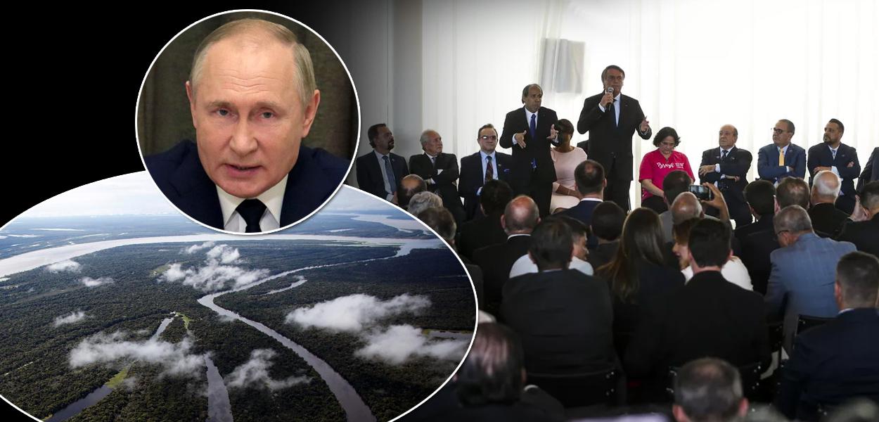 Bolsonaro diz que Putin defende Amazônia como patrimônio brasileiro, e não  da humanidade, e agradece presidente russo - Brasil 247