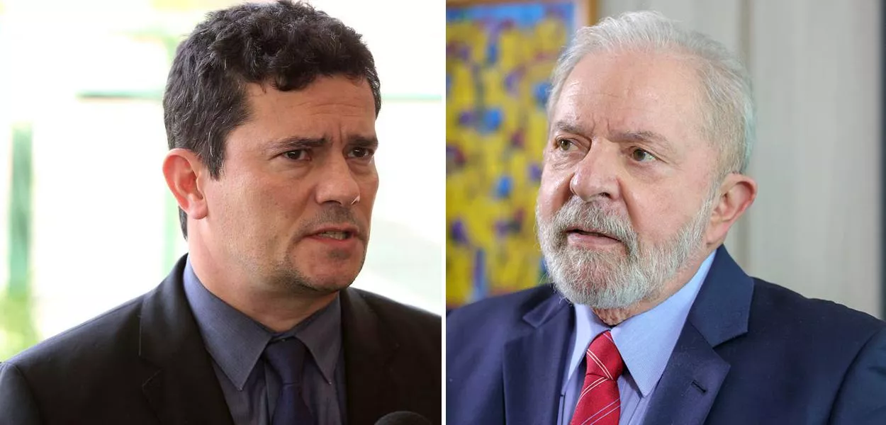 Sergio Moro e Luiz Inácio Lula da Silva
