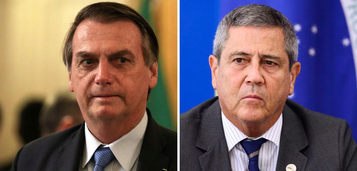 Bolsonaro e Braga Netto