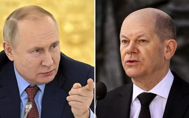 Scholz, da Alemanha, pede a Putin que inicie conversações com a Ucrânia
