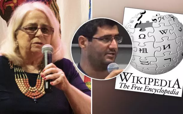 Hildegard Angel e Rodrigo Padula