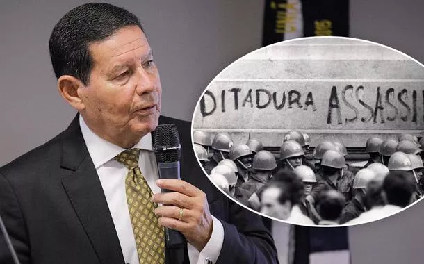 Mourão insulta a memória dos brasileiros e exalta o golpe militar de 1964
