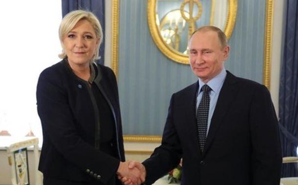 Le Pen e Putin