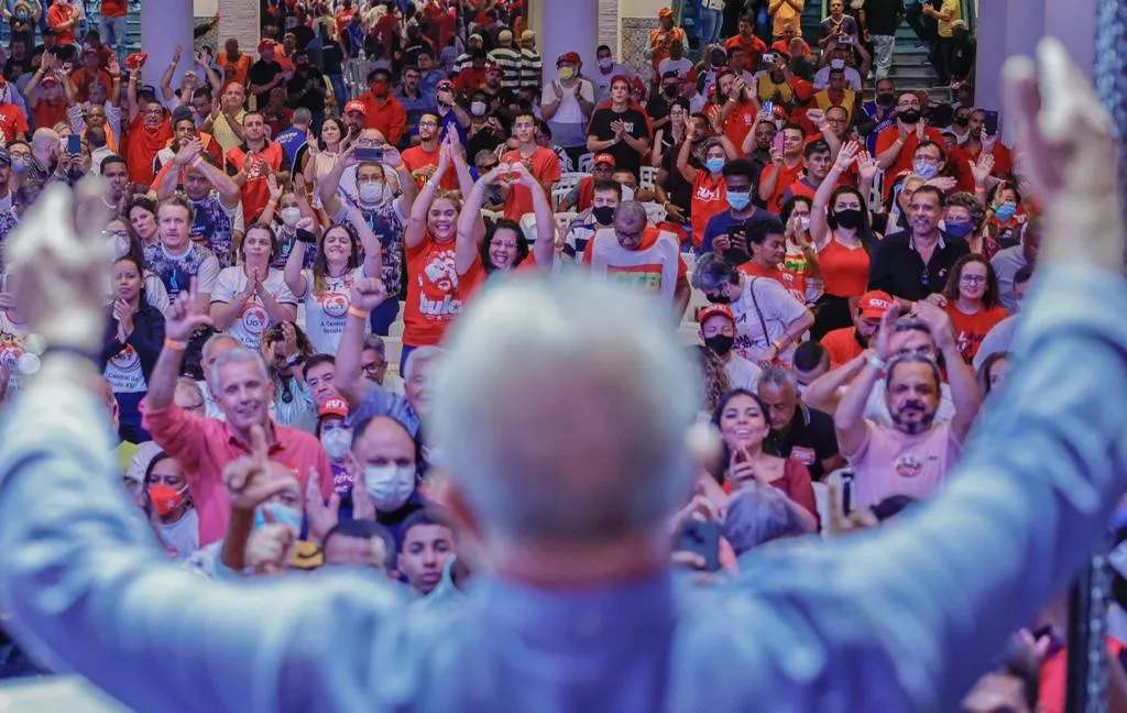Lula em encontro com centrais sindicais