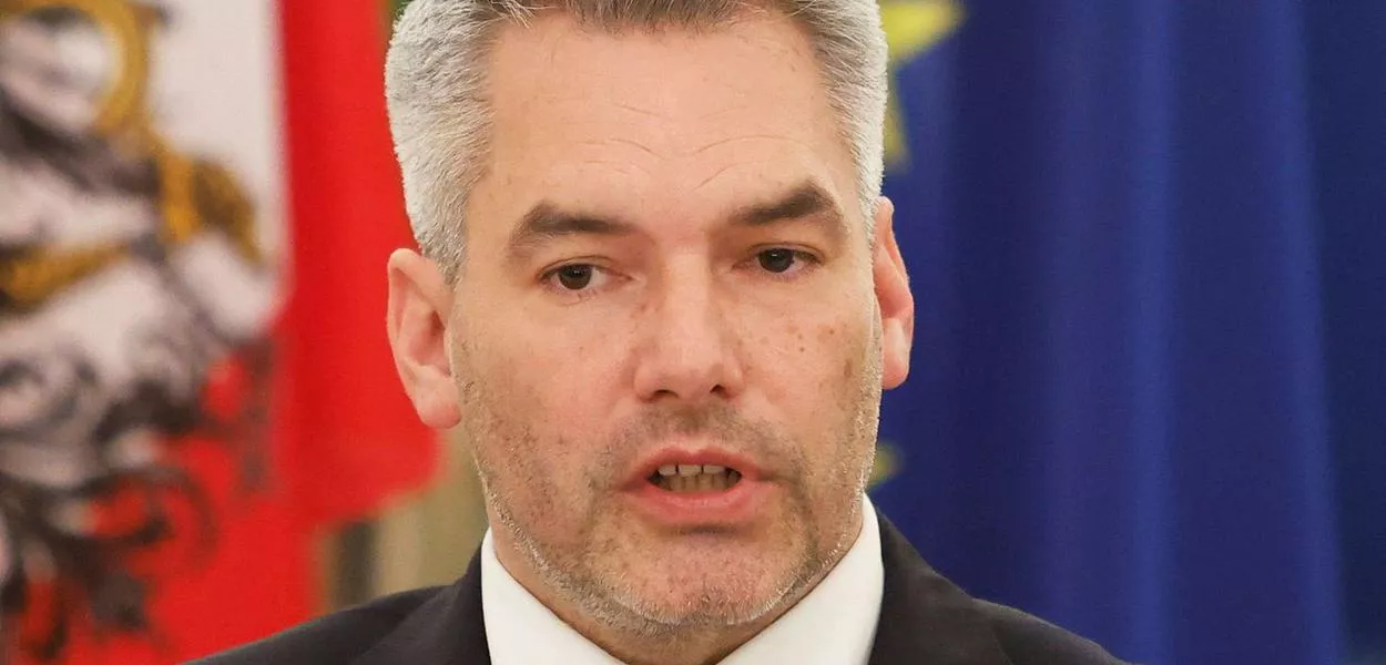 Chanceler austríaco Karl Nehammer