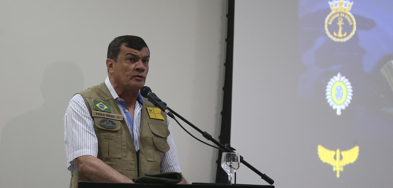 O ministro da Defesa, general de Exército Paulo Sérgio Nogueira de Oliveira