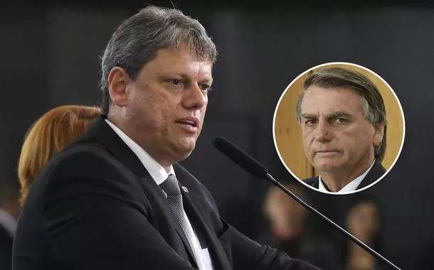 Tarcísio Freitas e Bolsonaro