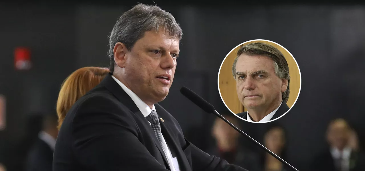 Tarcísio Freitas e Bolsonaro