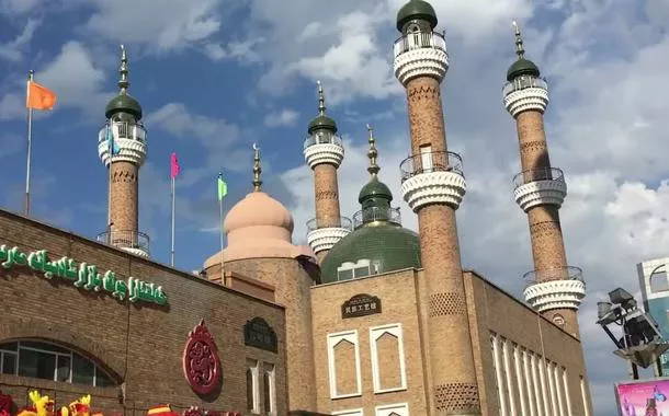 Mesquita em Urumqi, capital de Xinjiang