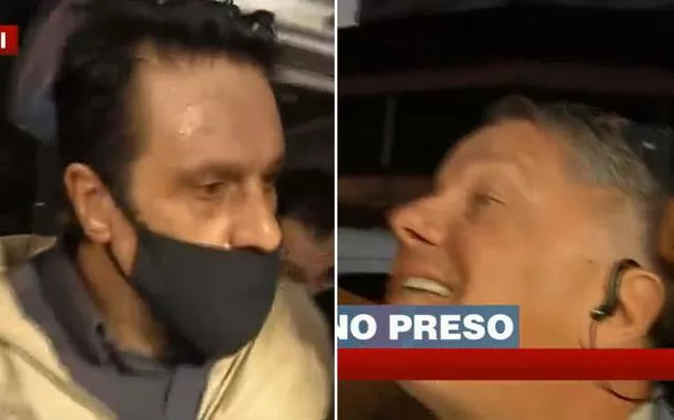 Repórter de Datena bate boca ao vivo com Paulo Cupertino (vídeo)
