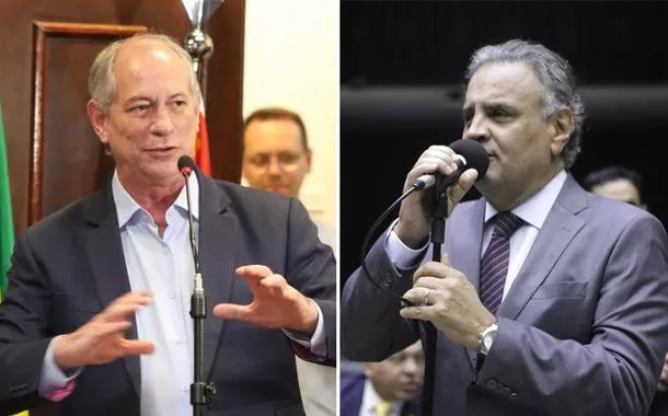 Ciro Gomes e Aécio Neves
