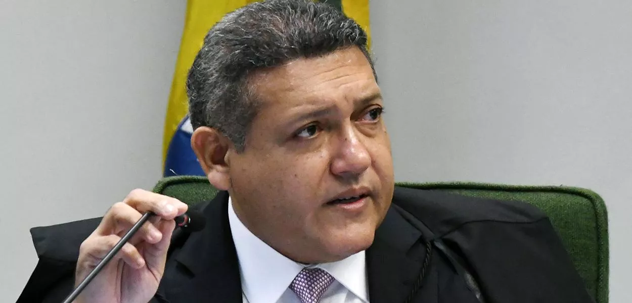 Kassio Nunes Marques em sessão no plenário do STF.