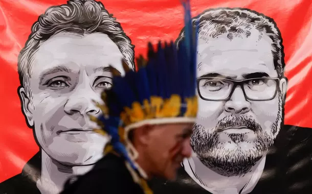 Protesto após desaparecimento de Bruno e Dom