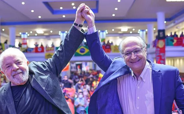 Lula e Alckmin
