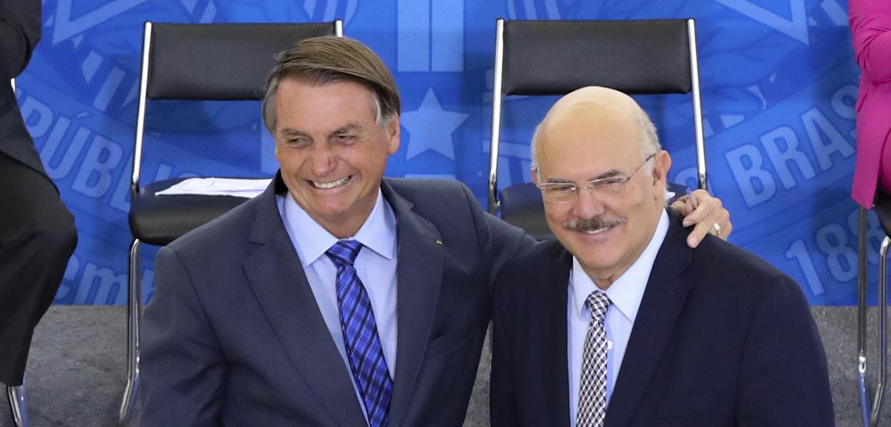 Bolsonaro e Milton Ribeiro