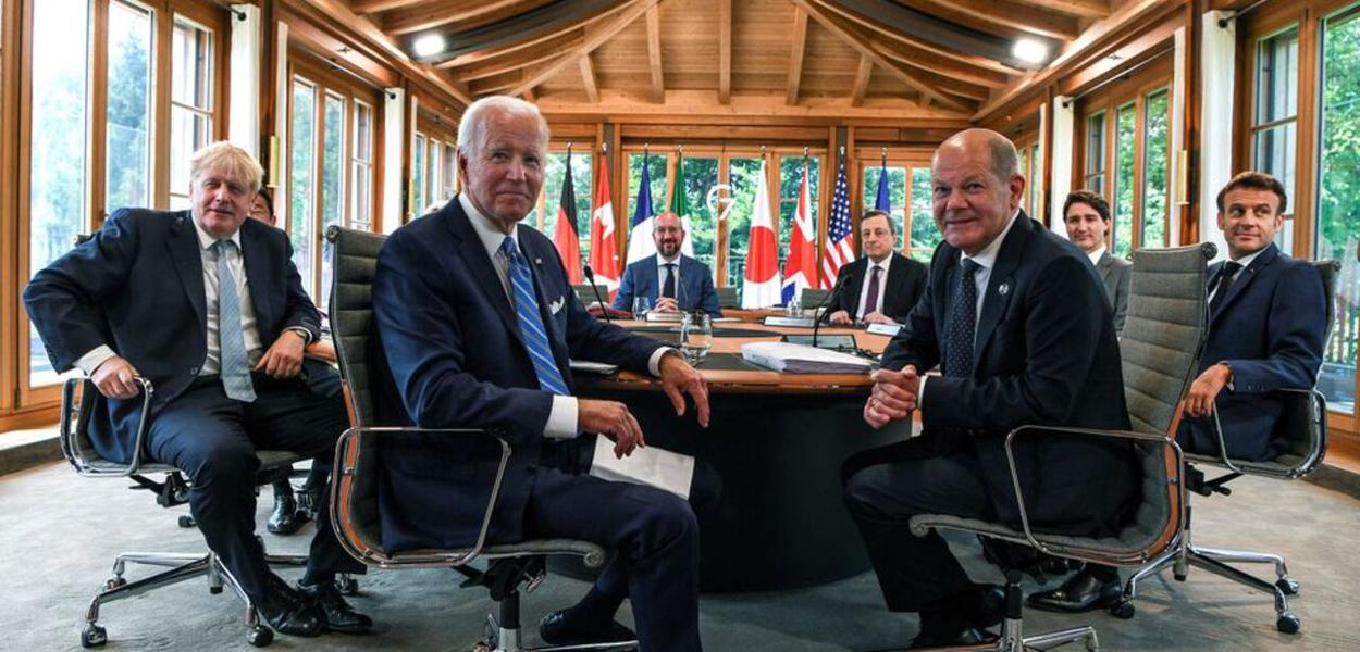 Líderes do G7 reunidos na Alemanha