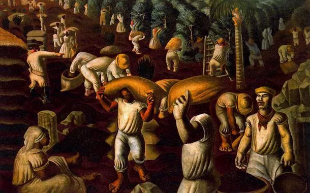 Cândido Portinari, Brasil, “Café”, 1935