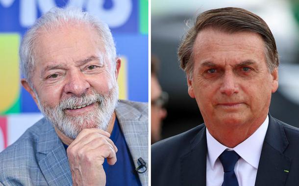 Ex-presidente Luiz Inácio Lula da Silva e Jair Bolsonaro