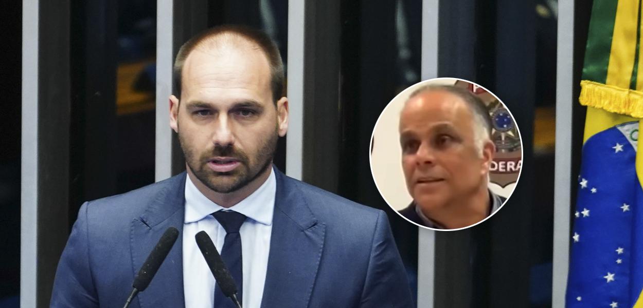 Eduardo Bolsonaro quer levar Marcos Val rio C mara para atacar o