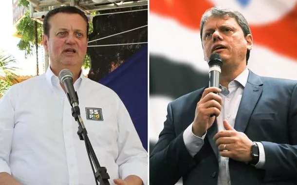 Gilberto Kassab e Tarcísio de Freitas