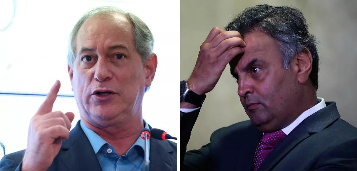 Ciro Gomes e Aécio Neves