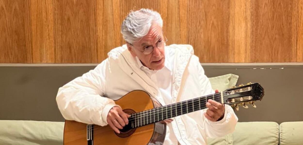 Caetano Veloso (Foto: Reprodução/Twitter/@caetanoveloso) Caetano Veloso