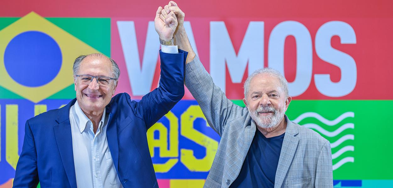 Lula e Geraldo Alckmin