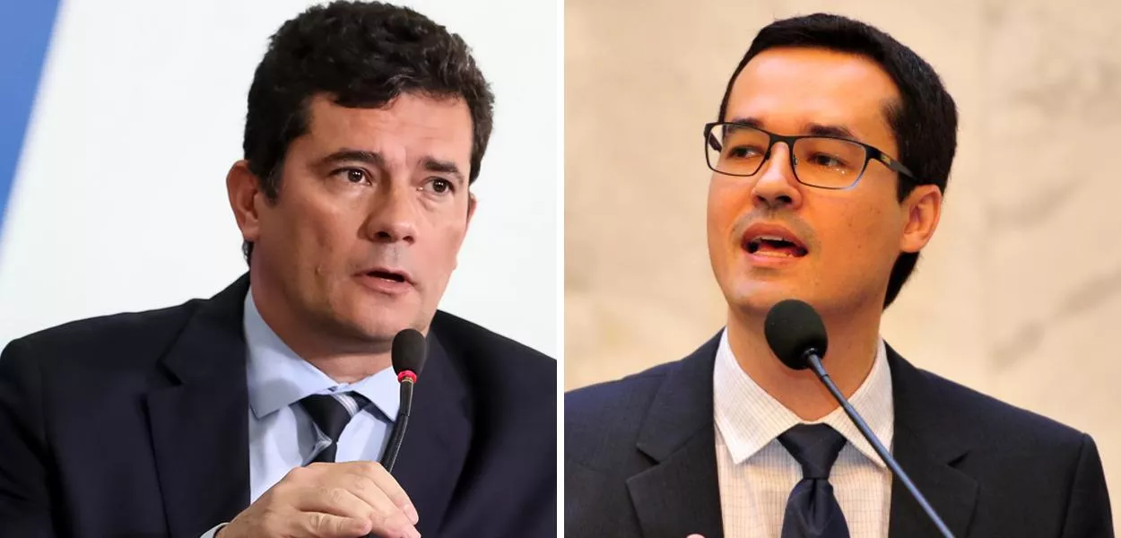 Sergio Moro e Deltan Dallagnol