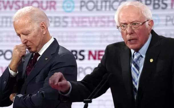 Joe Biden e Bernie Sanders