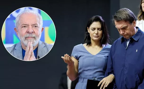 Luiz Inácio Lula da Silva, Michelle Bolsonaro e Jair Bolsonaro