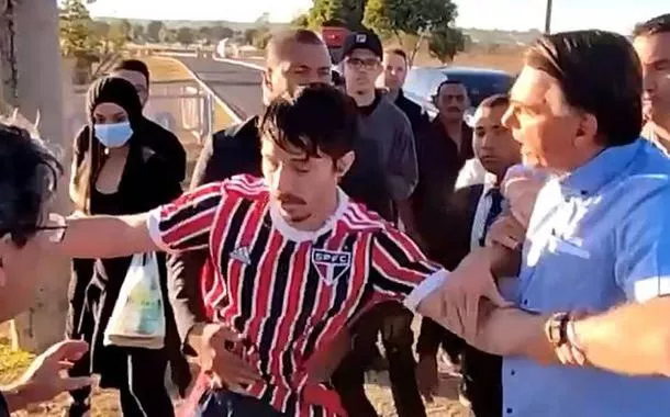 Wilker Leão e Jair Bolsonaro