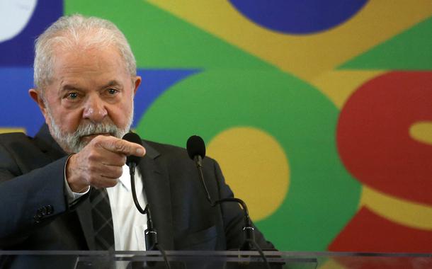 Ex-presidente Luiz Inácio Lula da Silva durante entrevista coletiva em São Paulo 22/08/2022