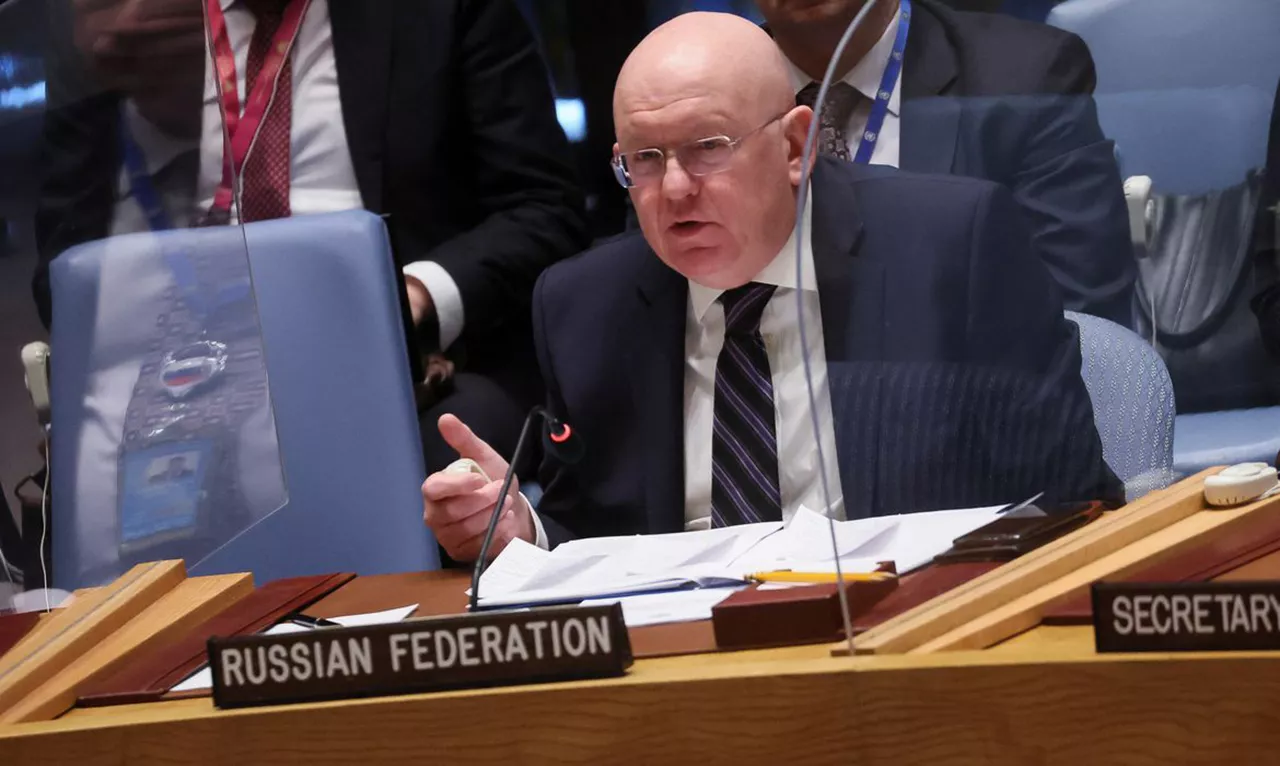 Representante permanente da Rússia nas Nações Unidas, Vasily Nebenzya