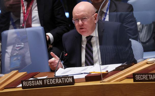 Representante permanente da Rússia nas Nações Unidas, Vasily Nebenzya