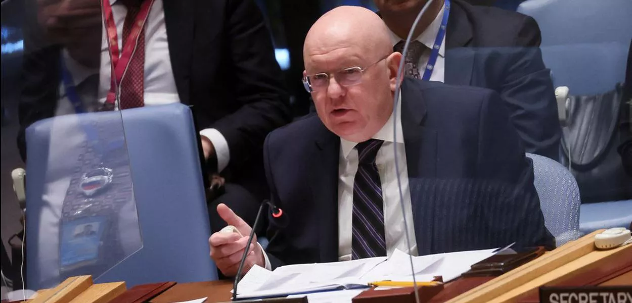Representante permanente da Rússia nas Nações Unidas, Vasily Nebenzya