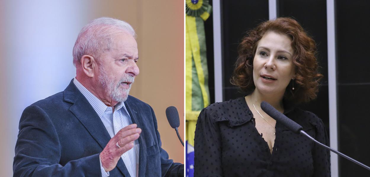 Lula e Carla Zambelli