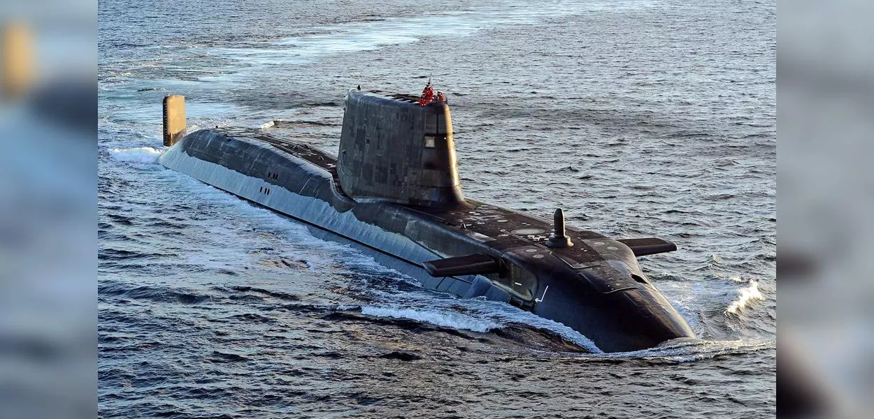Submarino nuclear da Marinha Real britânica